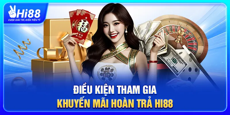 Điều kiện tham gia khuyến mãi hoàn trả tức thời không giới hạn